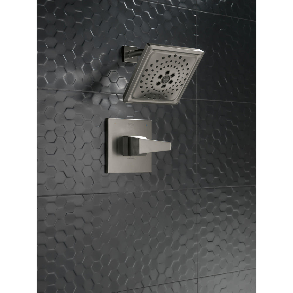 Delta Trillian 14 Series H2Okinetic Shower O Nly Trim - Black Stainless