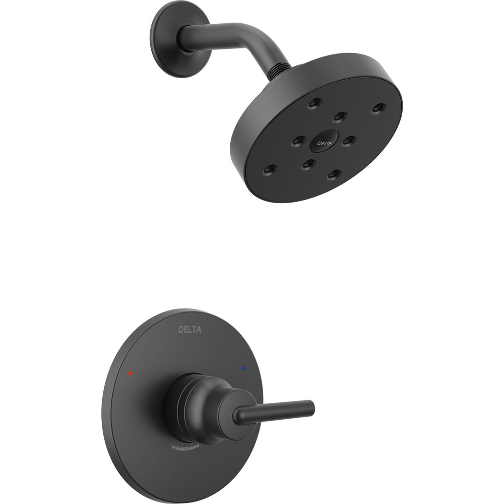Delta Trinsic 14 Series Mc Shower Trim T14259 - Matte Black