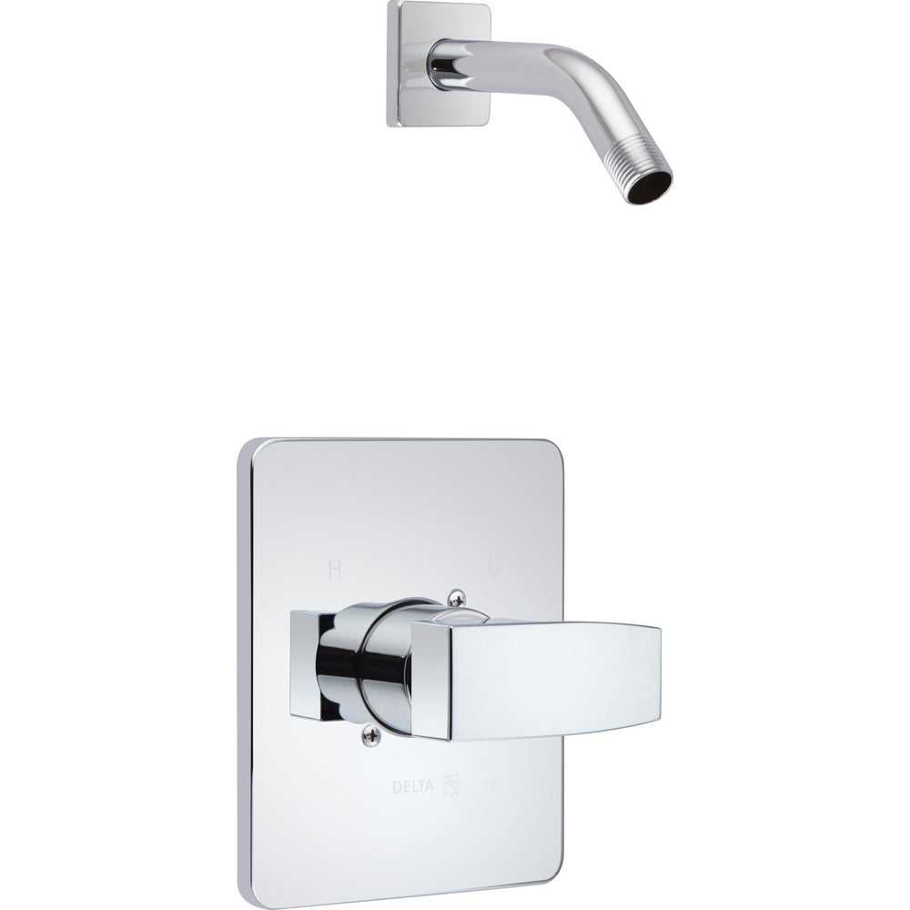Delta Modern Angular Shower Only Trim Less Head