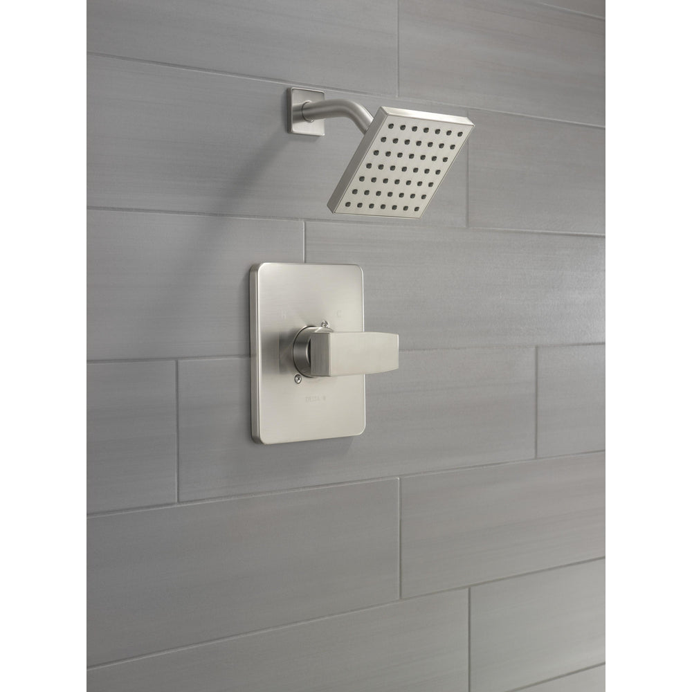 Delta Modern Angular Angular Modern Shower Only Pp - Stainless