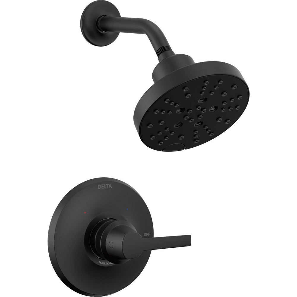 Delta Galeon 14 Series Shower Trim With H2Okinetic - Matte Black