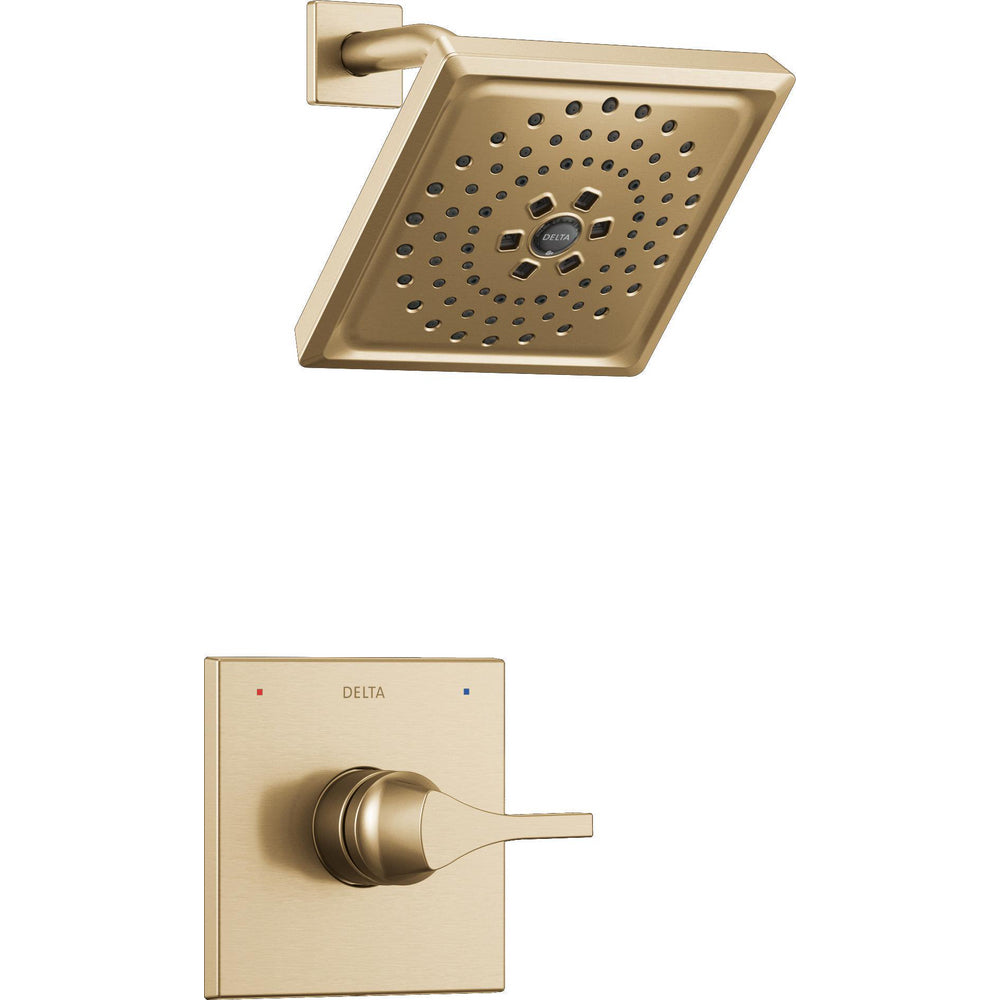 Delta Zura 14 Series Multichoice H2Okinetic Shower Only Trim - Champagne Bronze
