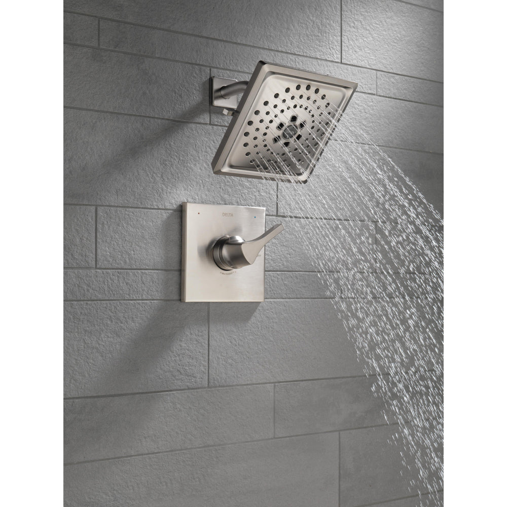 Delta Zura 14 Series Multichoice H2Okinetic Shower Only Trim - Stainless