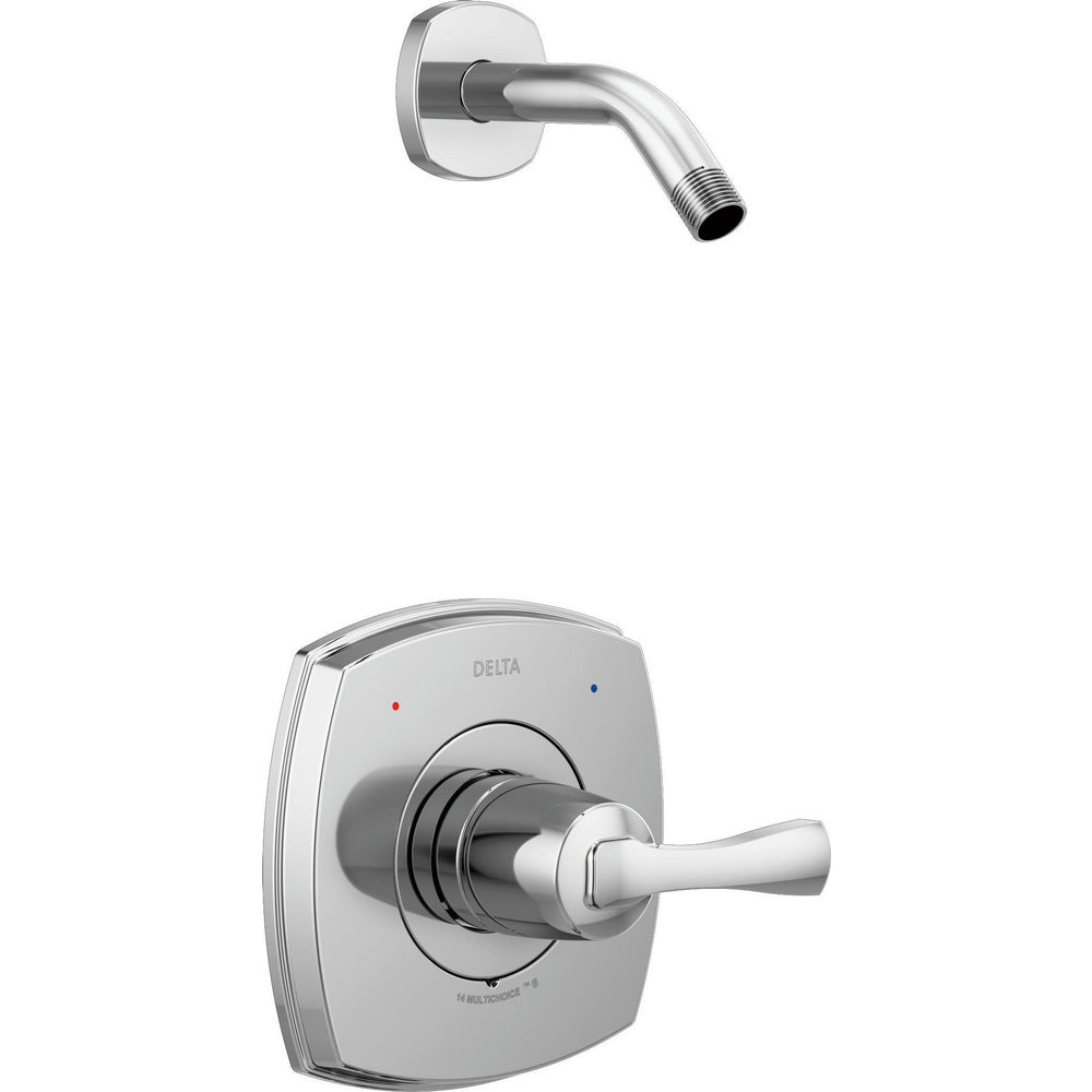 Delta Stryke 14 Series Shower Only Less Head - Chrome