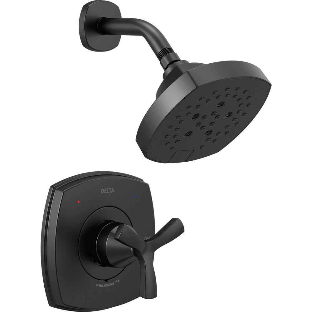 Delta Stryke 14 Series Shower Only - Matte Black