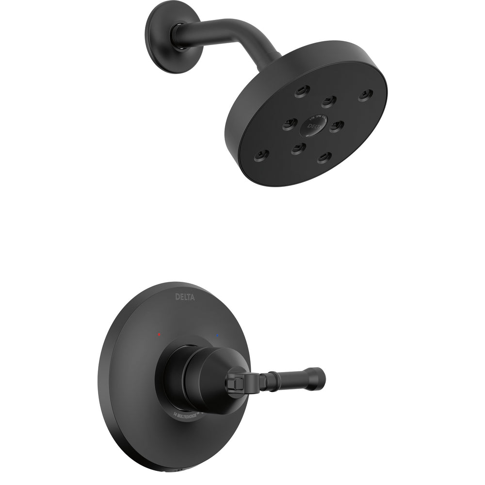 Delta Broderick 14 Series Shower Trim - Matte Black