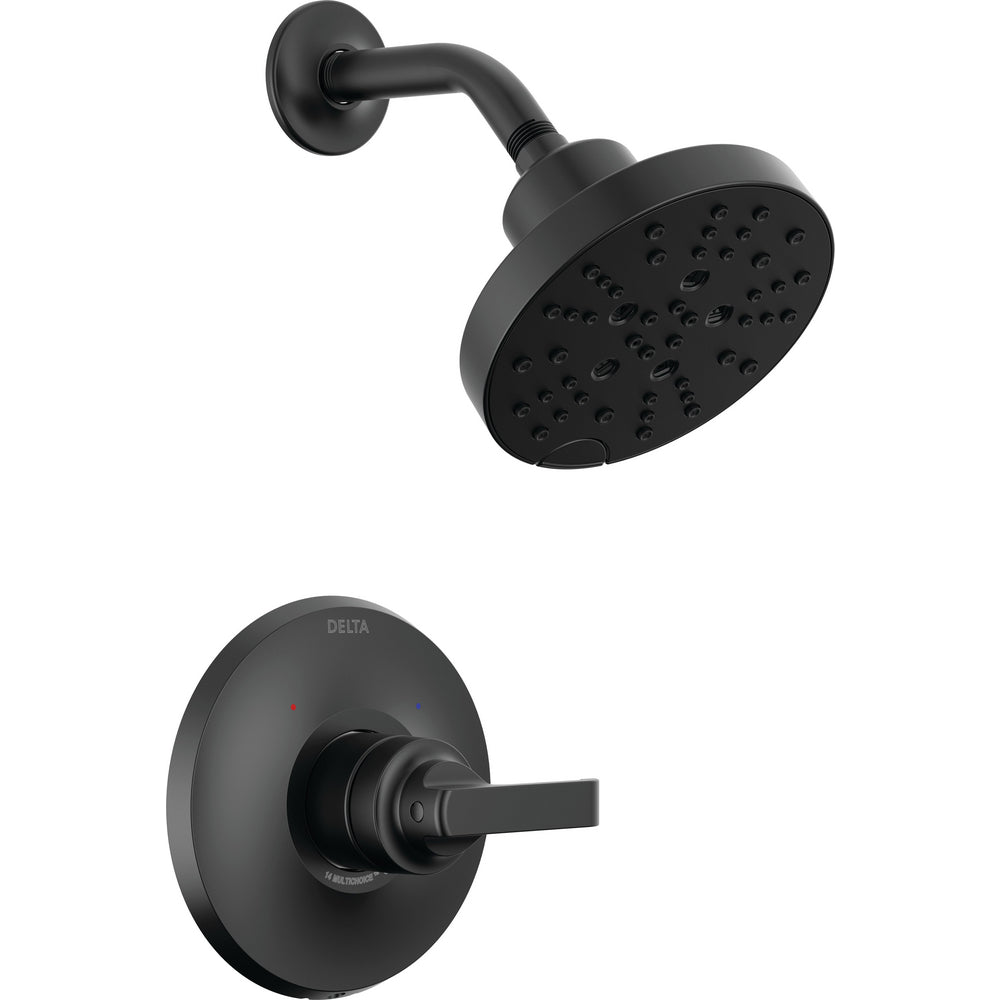 Delta Tetra Monitor 14 Series Shower Trim - Matte Black