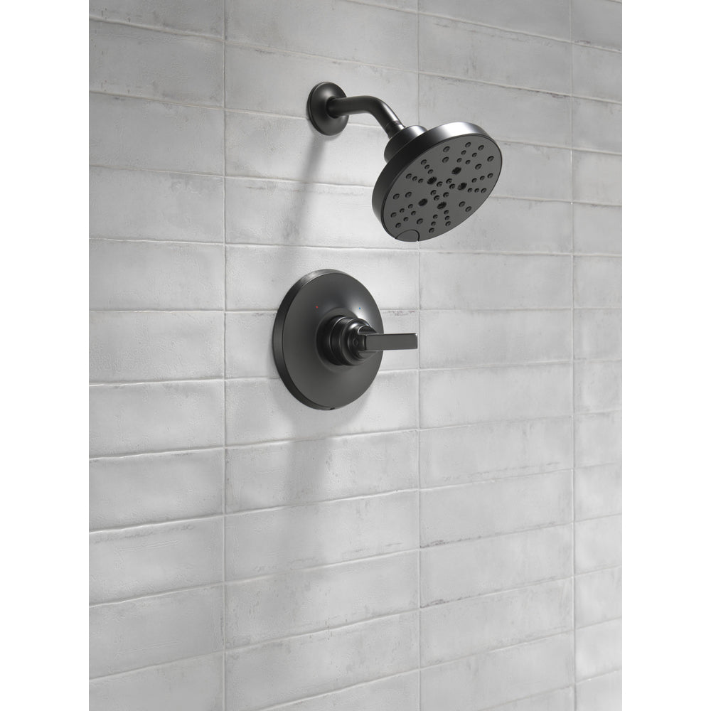 Delta Tetra Monitor 14 Series Shower Trim - Matte Black