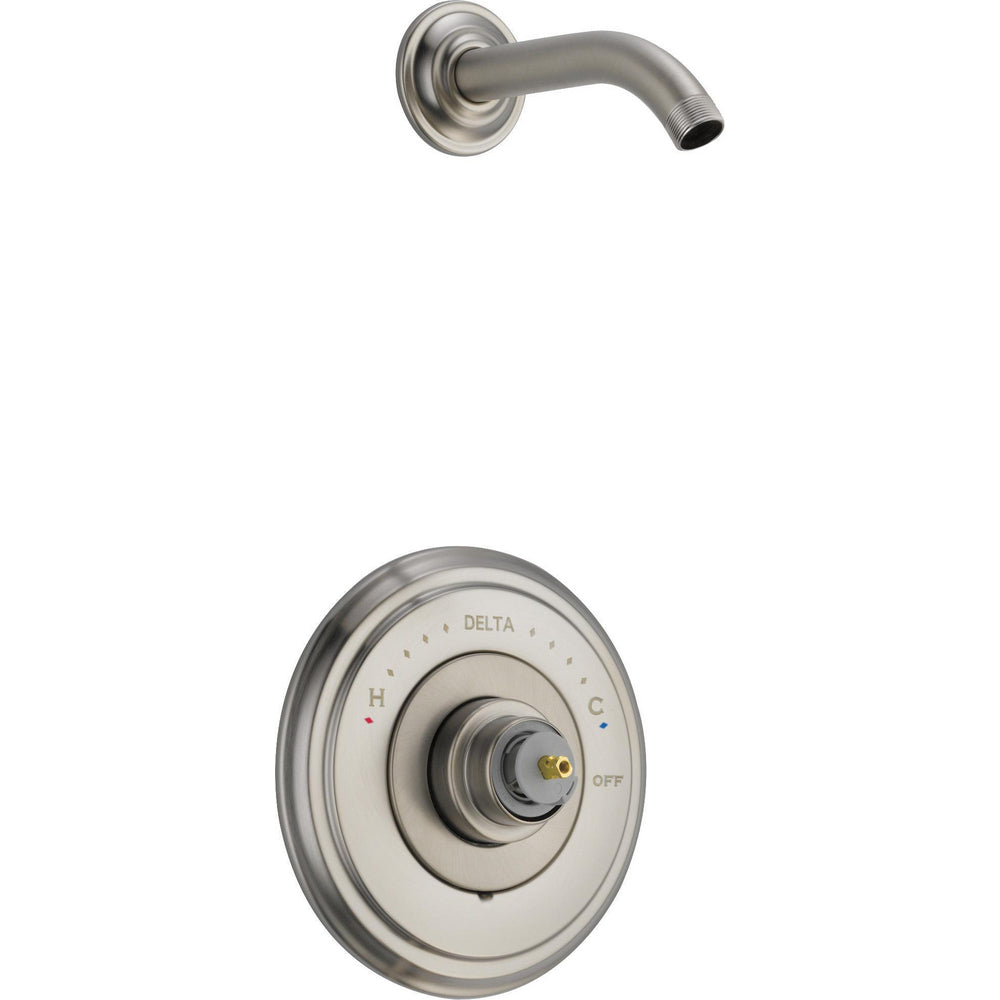 Delta Cassidy Shower Faucet - Stainless Steel