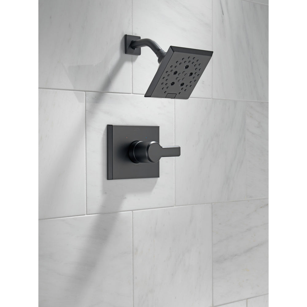 Delta Pivotal 14 Series Shower Only Trim - Matte Black
