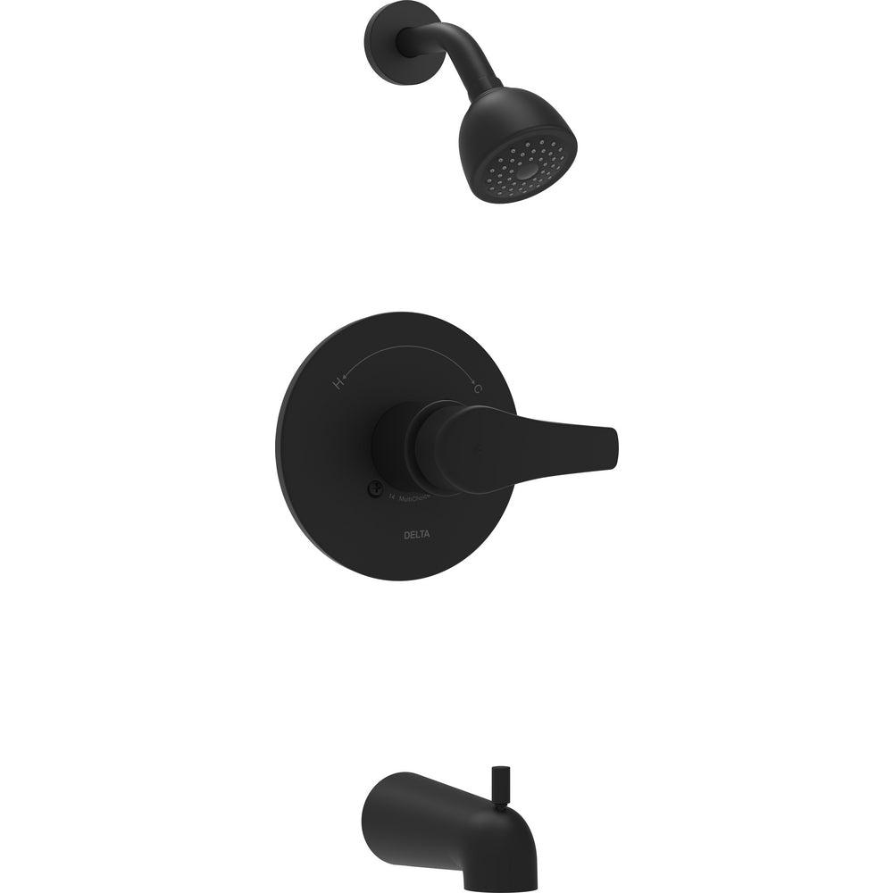 Delta Wynne Tub/Shower - Matte Black