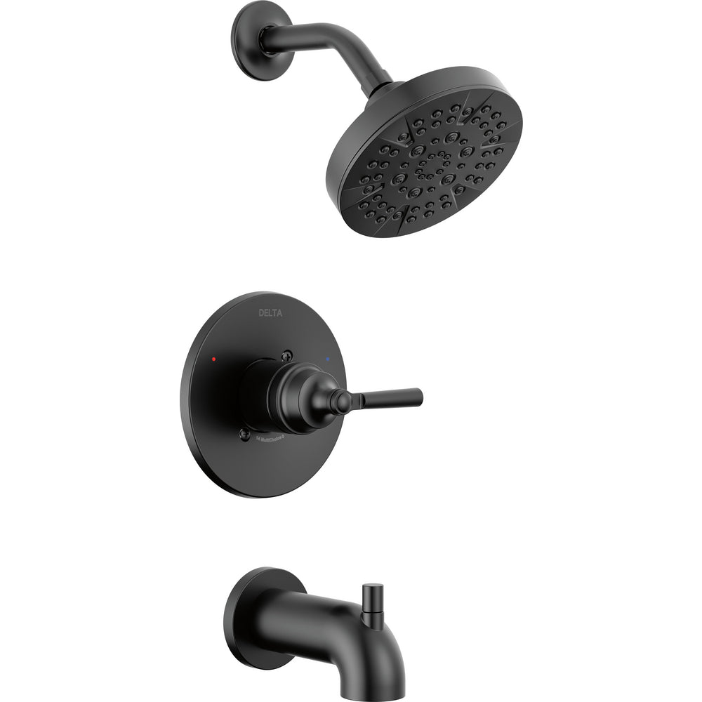 Delta Saylor 14 Series Tub & Shower Trim - Matte Black