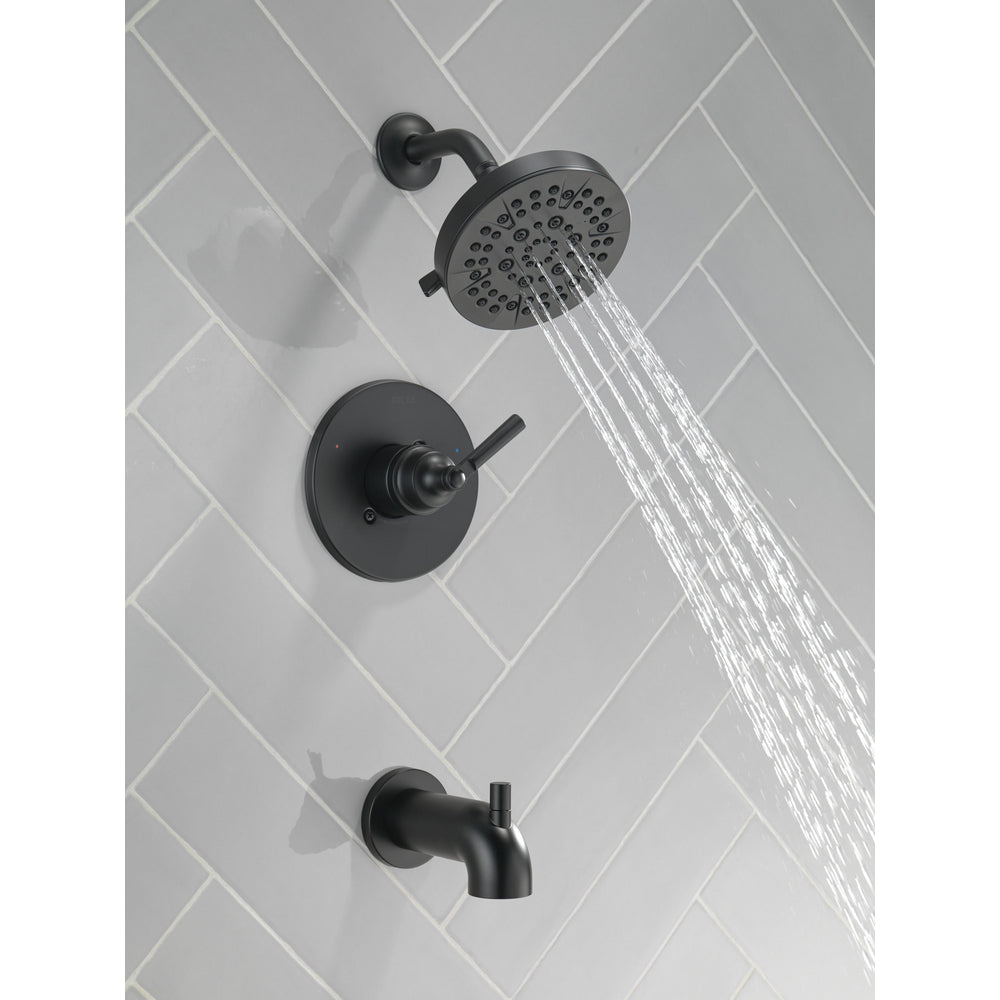 Delta Saylor 14 Series Tub & Shower Trim - Matte Black