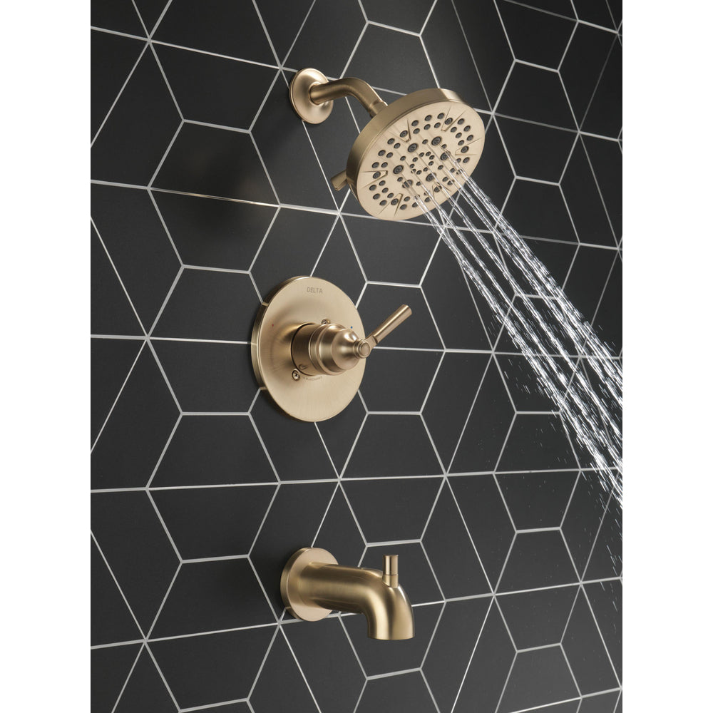 Delta Saylor 14 Series Tub & Shower Trim - Champagne Bronze