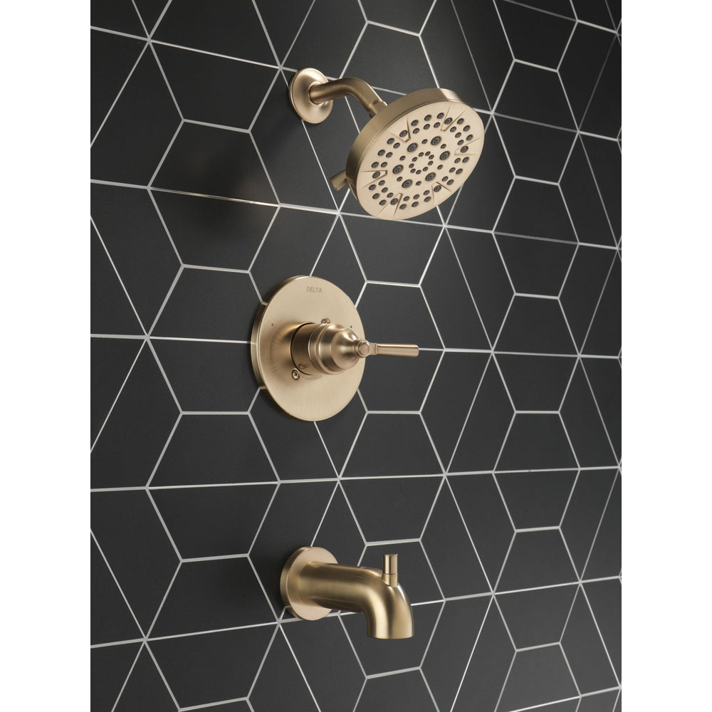 Delta Saylor 14 Series Tub & Shower Trim - Champagne Bronze