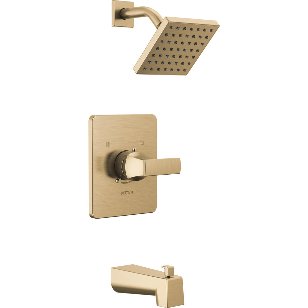 Delta Velum Monitor 14 Series Tub & Shower Trim - Champagne Bronze
