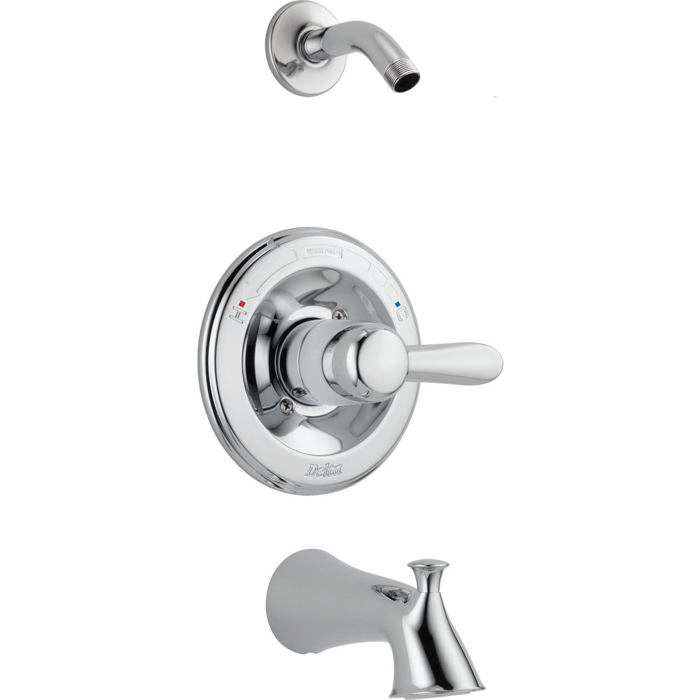Delta Lahara Monitor 14 Series Tub And Shower Trim - Chrome
