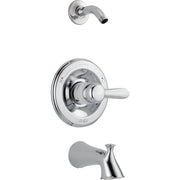 Delta Lahara Monitor 14 Series Tub And Shower Trim - Chrome