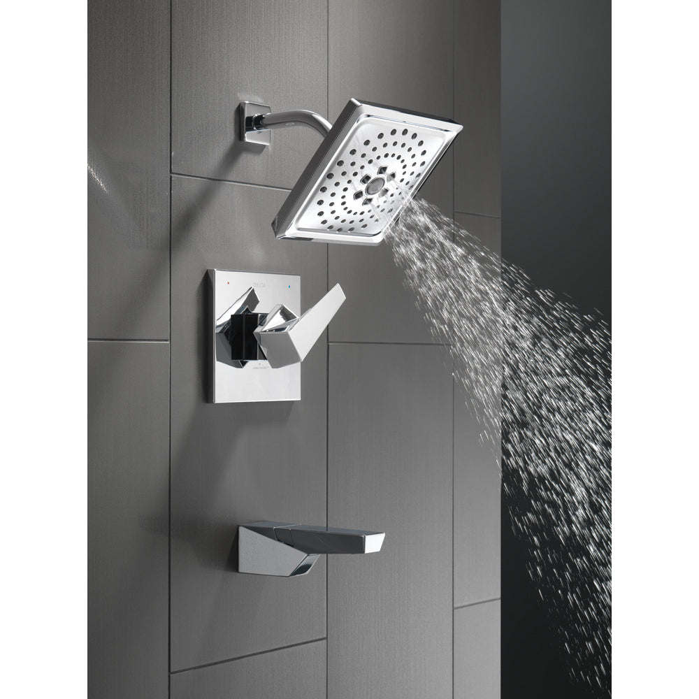 Delta Trillian 14 Series H2Okinetic Tub Shower Trim - Chrome