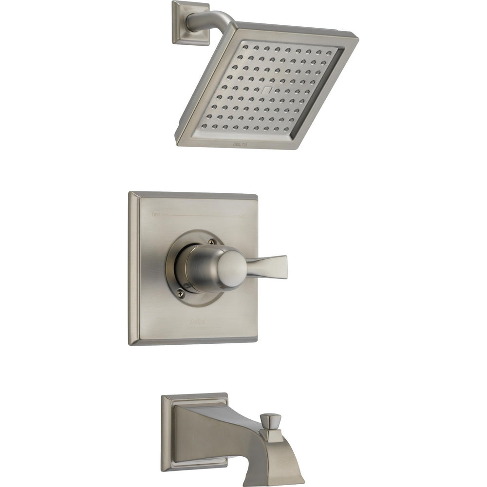 Delta Dryden Monitor 14 Series Tub And Shower Trim - Stainless