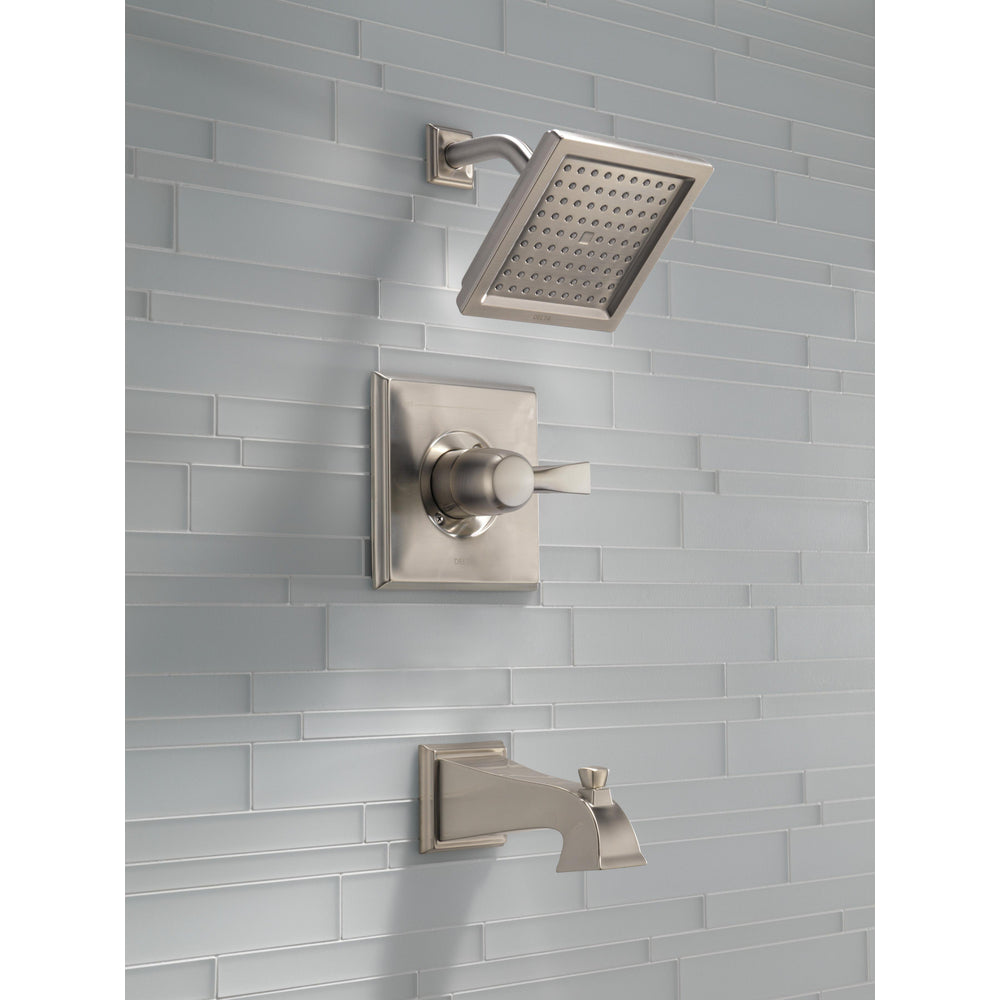 Delta Dryden Monitor 14 Series Tub And Shower Trim - Stainless