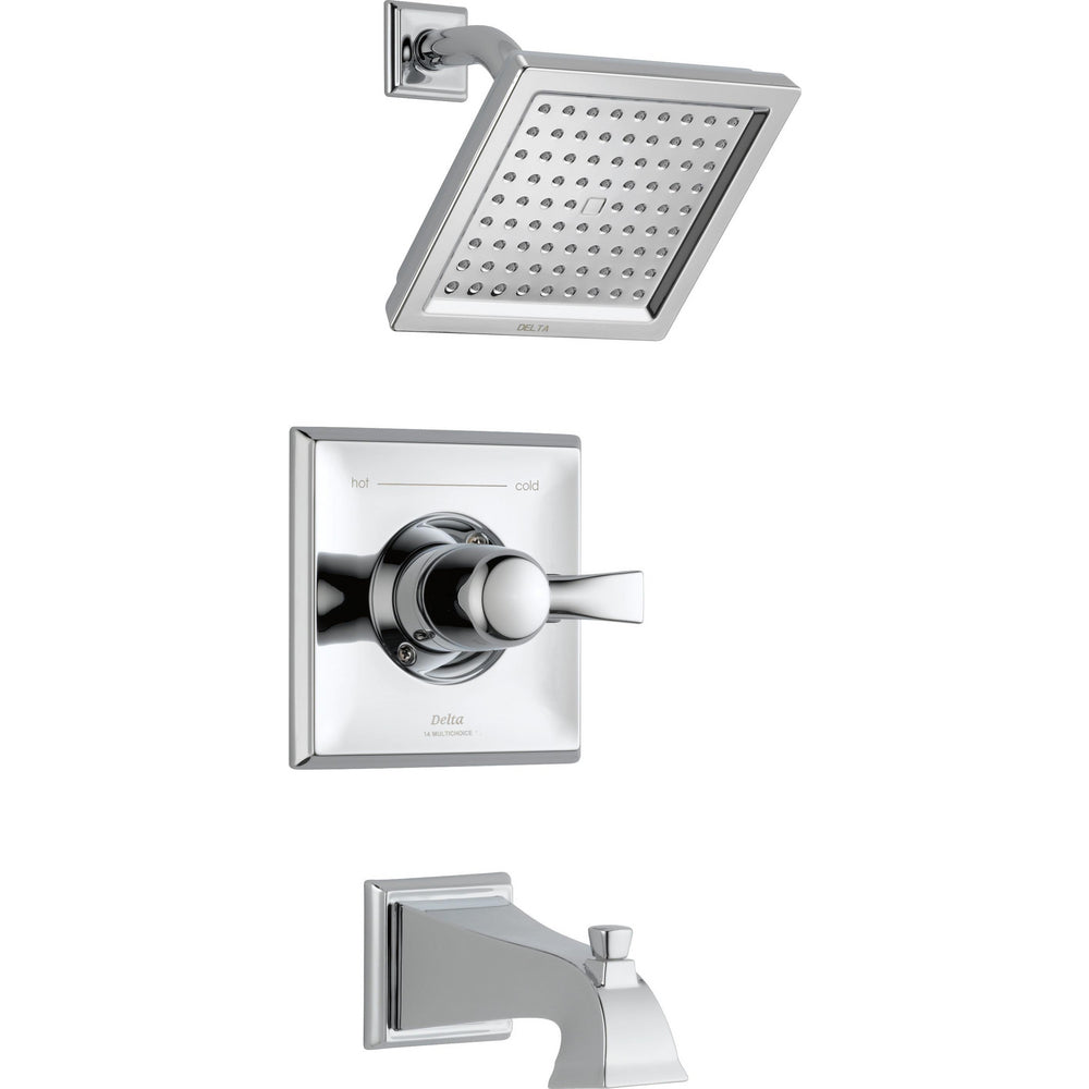 Delta Dryden Monitor 14 Series Tub And Shower Trim - Chrome