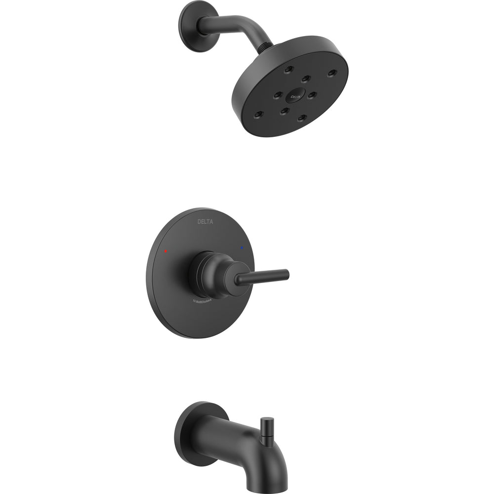 Delta Trinsic 14 Series Mc Tub/Shower Trim - Matte Black