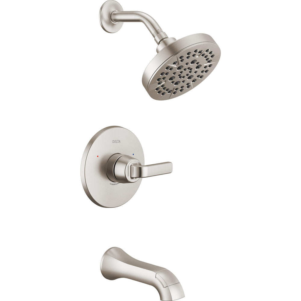 Delta Lineax Monitor 14 Series Tub & Shower Trim - Stainless Steel