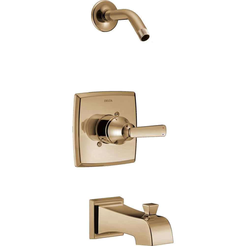 Delta Ashlyn Tub/Shower Trim Less Showerheads - Champagne Bronze