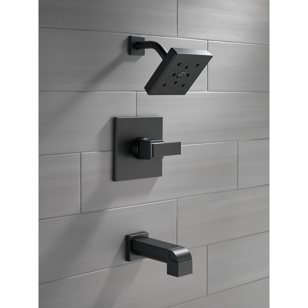 Delta Ara 14 Series Mc Tub Shower Trim - Matte Black