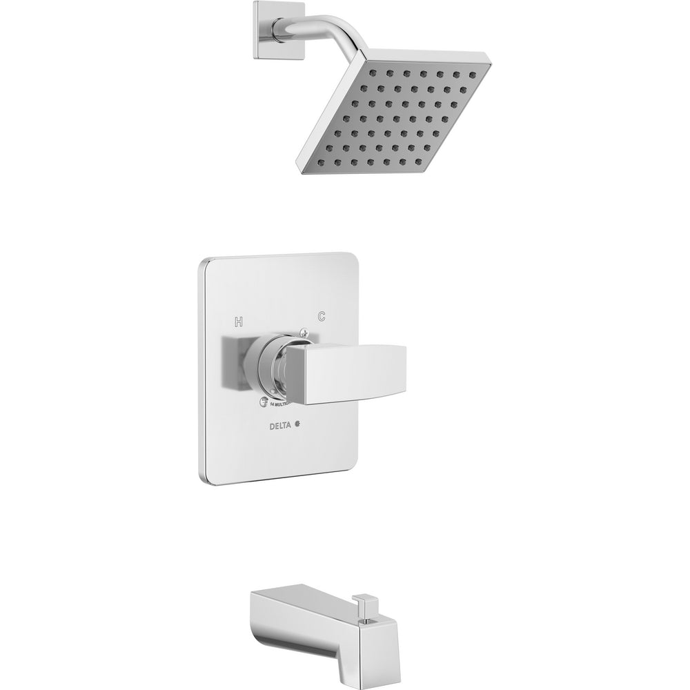 Delta Modern Angular Tub/Shower Trim - Chrome