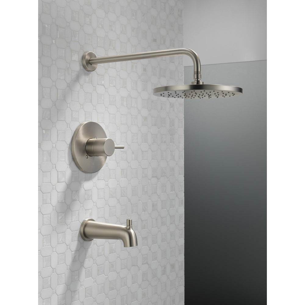 Delta Modern Cylindrical 1 Function Shower T14469-SP-PP