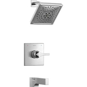 Delta Zura 14 Series Multichoice H2Okinetic Tub/Shower Trim - Chrome