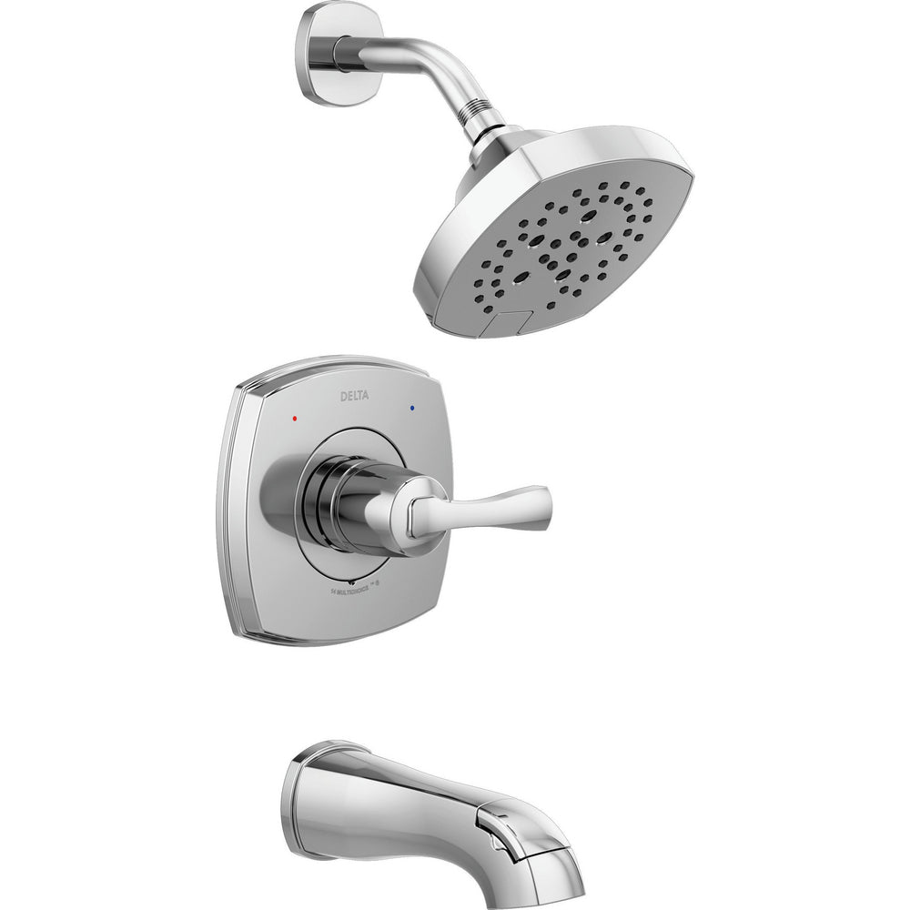 Delta Stryke 14 Series Tub And Shower T14476 - Chrome