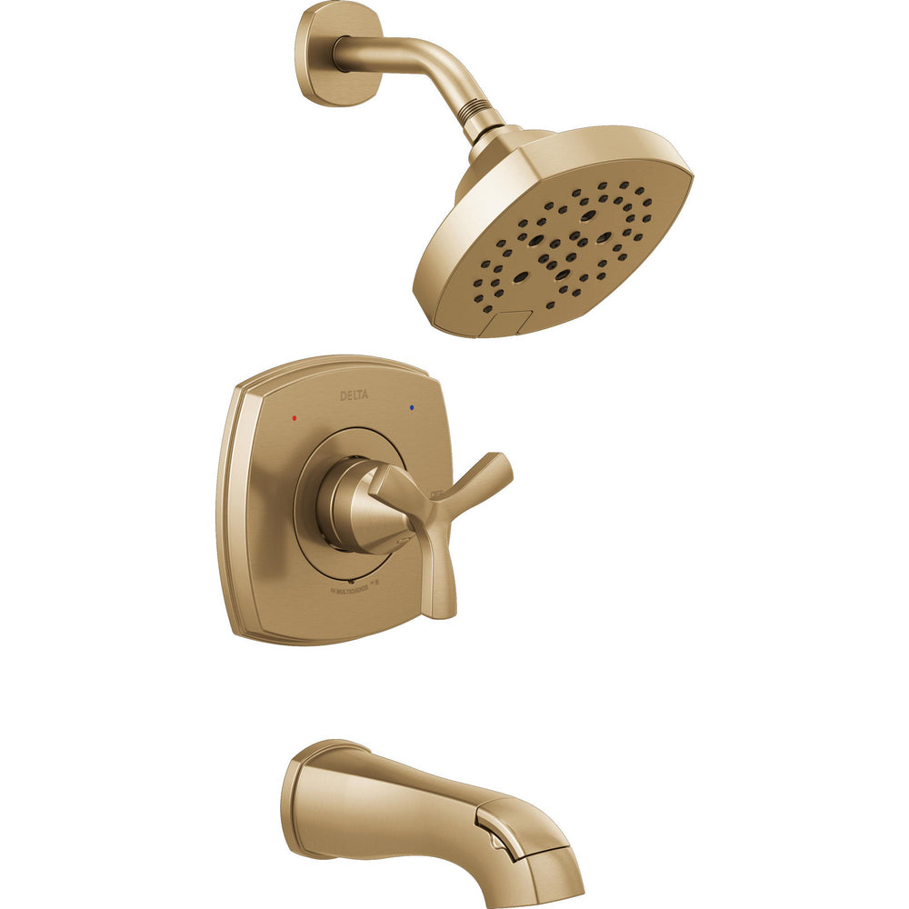 Delta Stryke 14 Series Tub And Shower - Champagne Bronze
