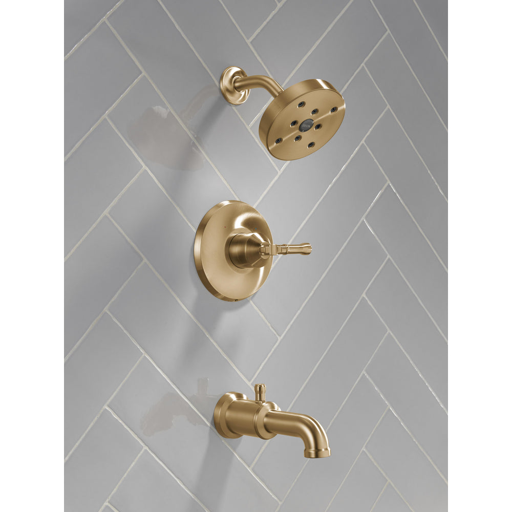 Delta Broderick 14 Series Tub Shower Trim - Champagne Bronze