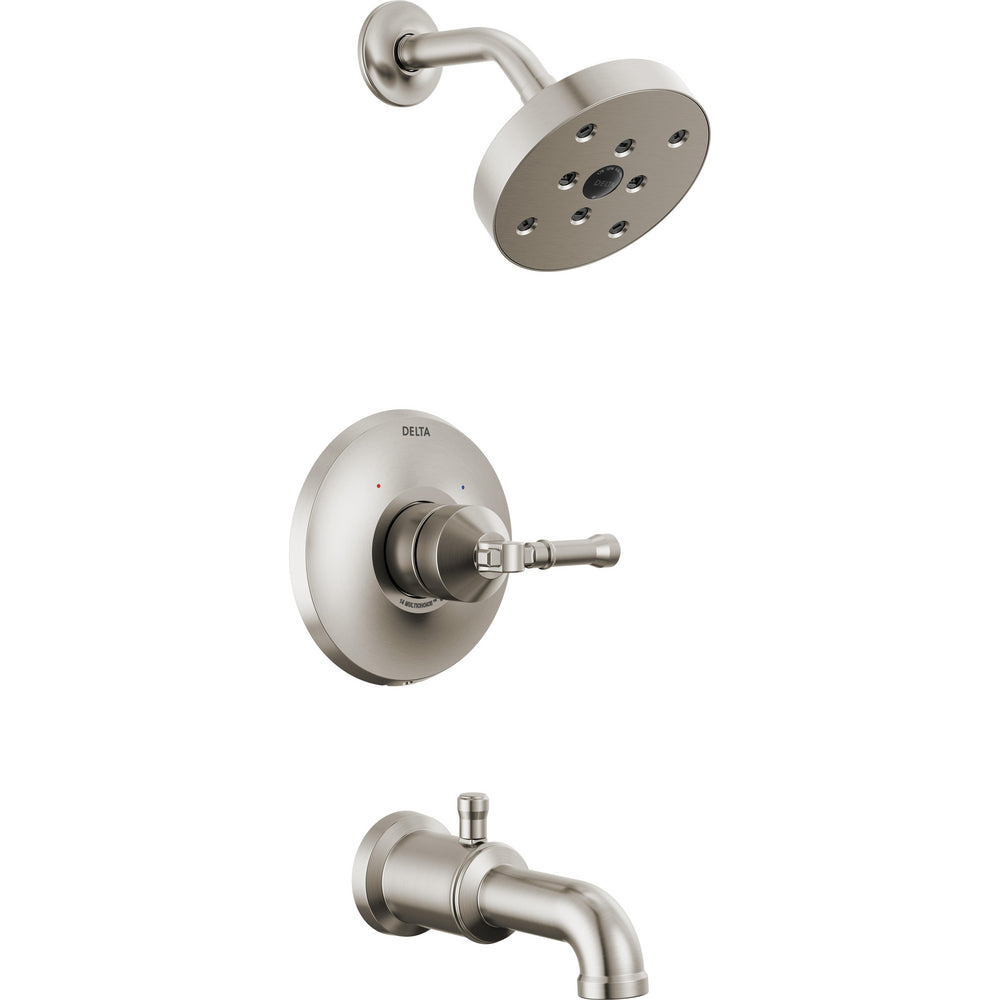 Delta Broderick 14 Series Tub Shower Trim - Stainless