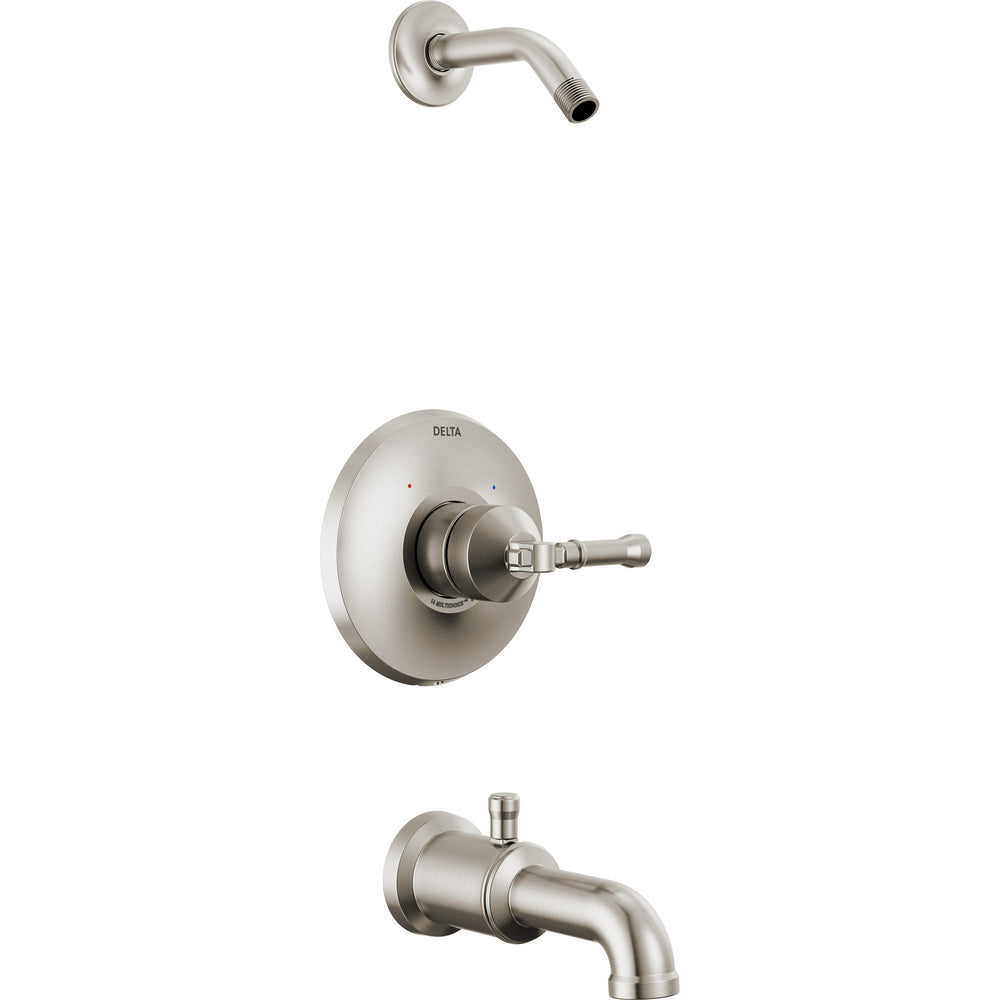 Delta Broderick 1 Function Shower - Stainless