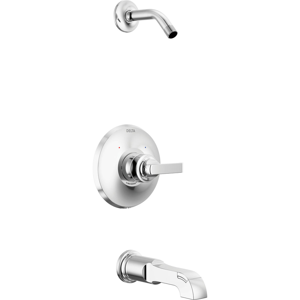 Delta Tetra 1 Function Shower - Chrome