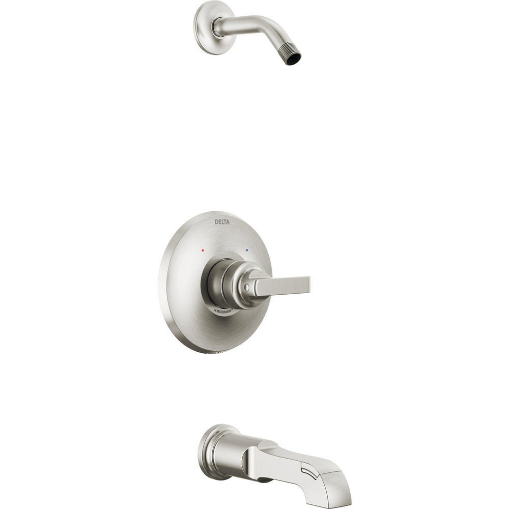 Delta Tetra 1 Function Shower - Stainless