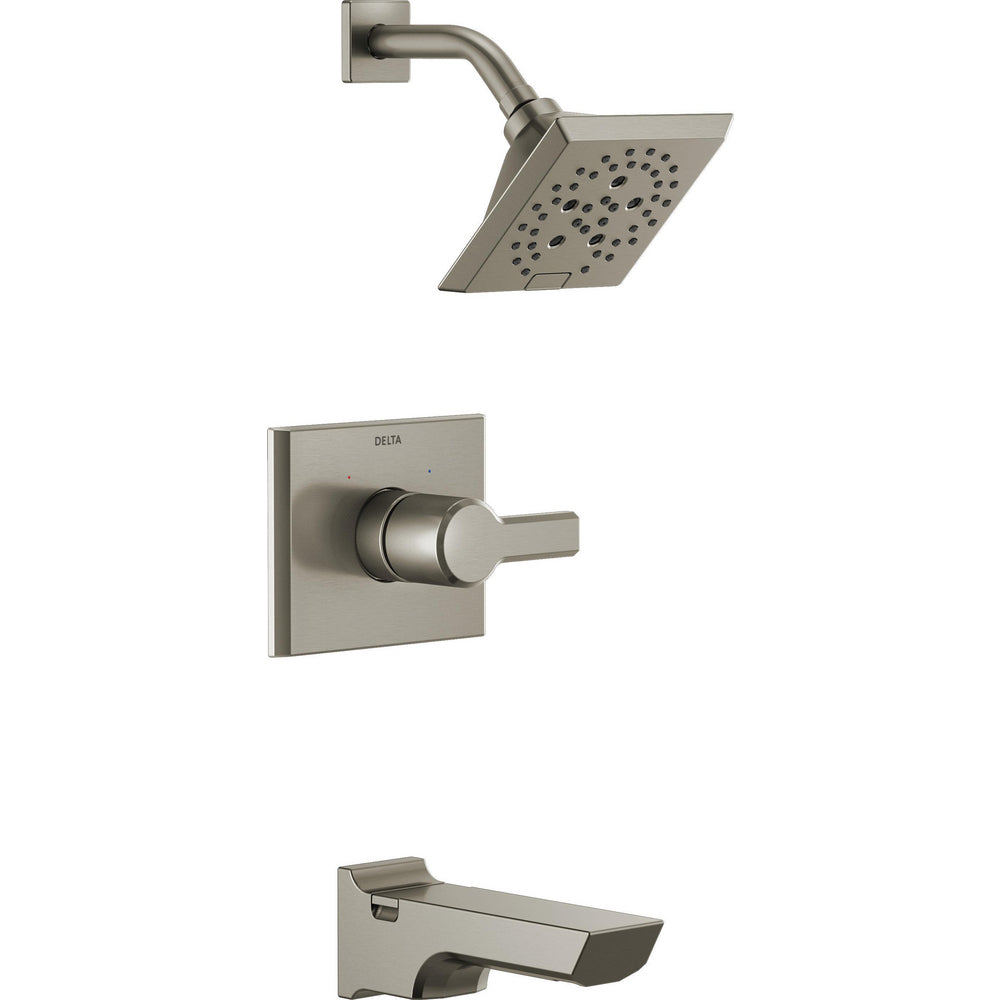 Delta Pivotal 14 Series Tub And Shower Trim - Stainless