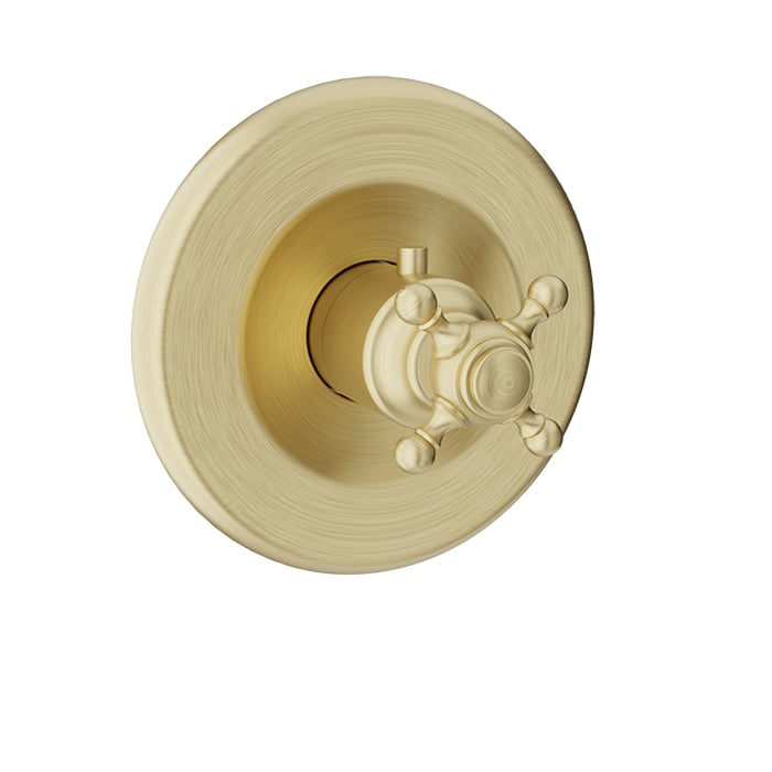 Baril NAUTICA B16 Trim Only for 3/4" Thermostatic Valve T16-9404-00 in Satin Brass