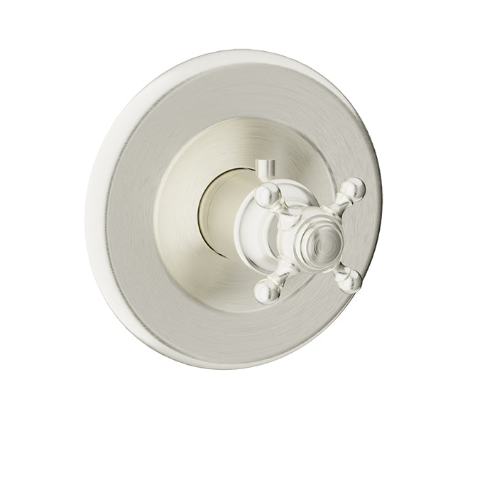 Baril NAUTICA B16 Trim Only for 3/4" Thermostatic Valve T16-9404-00 in Brushed Nickel
