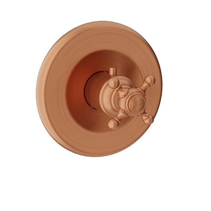Baril NAUTICA B16 Trim Only for 3/4" Thermostatic Valve T16-9404-00 in Satin Copper