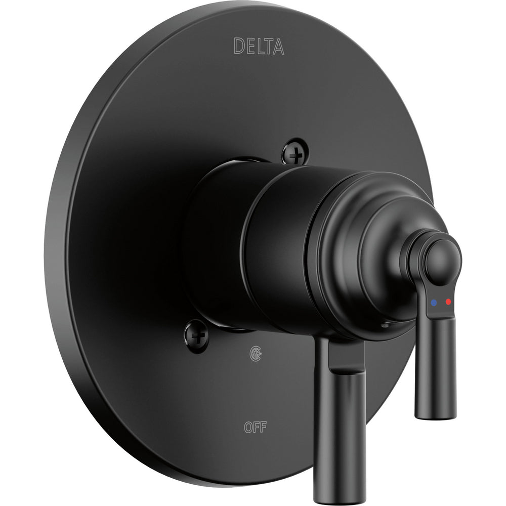 Delta Saylor 17 Series Valve Only Trim - Matte Black