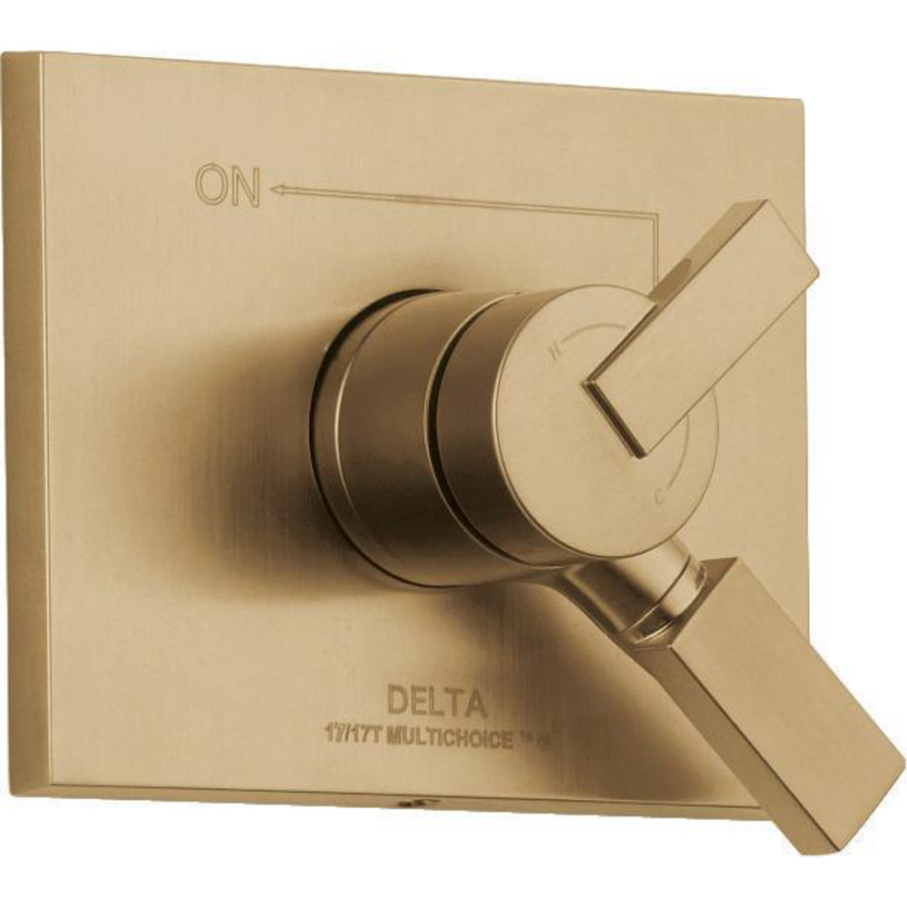 Delta Vero 17 Series Multichoice Valve Trim - Champagne Bronze