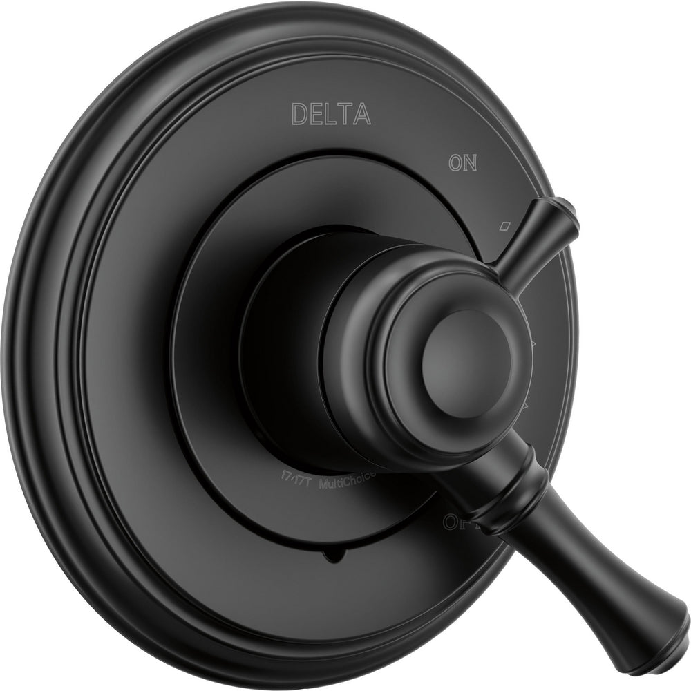 Delta Cassidy 17 Series Mc Valve Trim - Matte Black