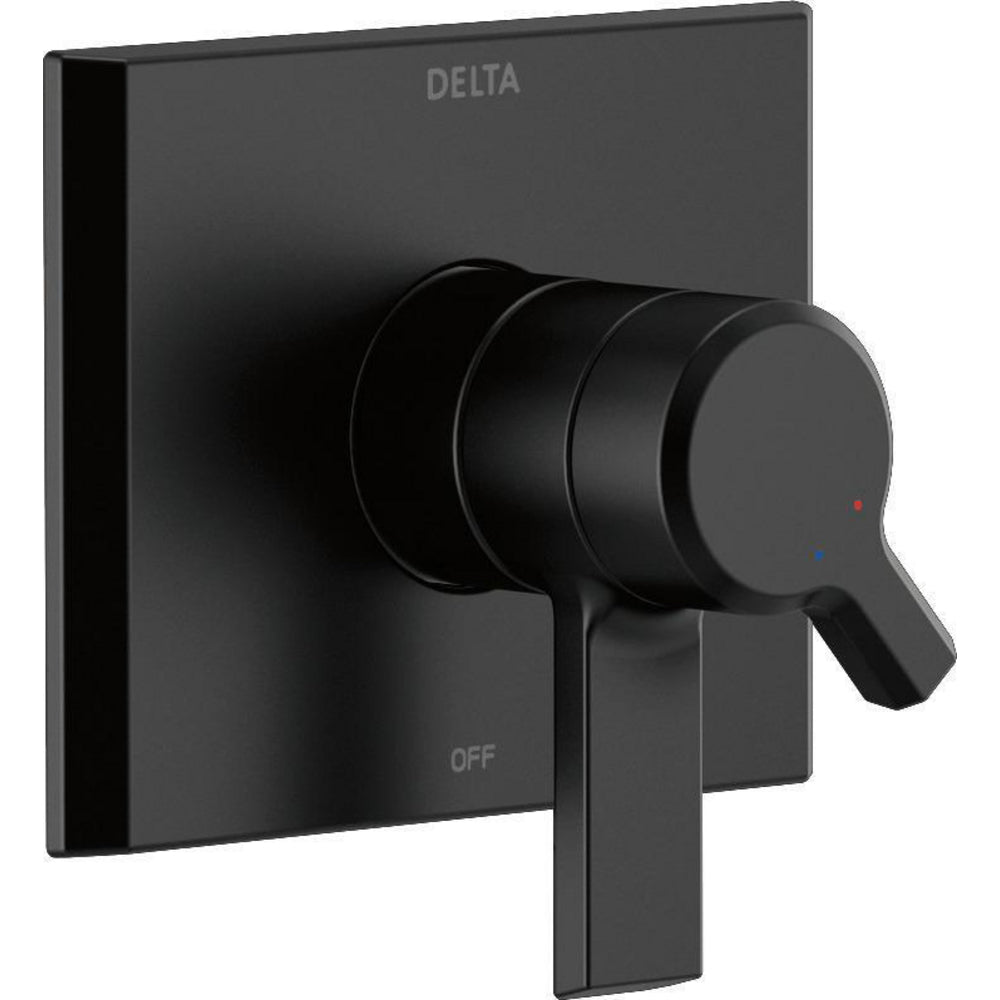 Delta Pivotal 17 Series Valve Only Trim - Matte Black