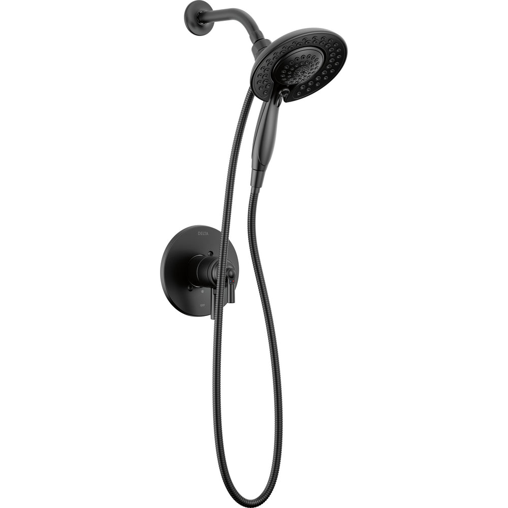 Delta Saylor 17 Series Shower Only Trim With Shower Faucets - Matte Black