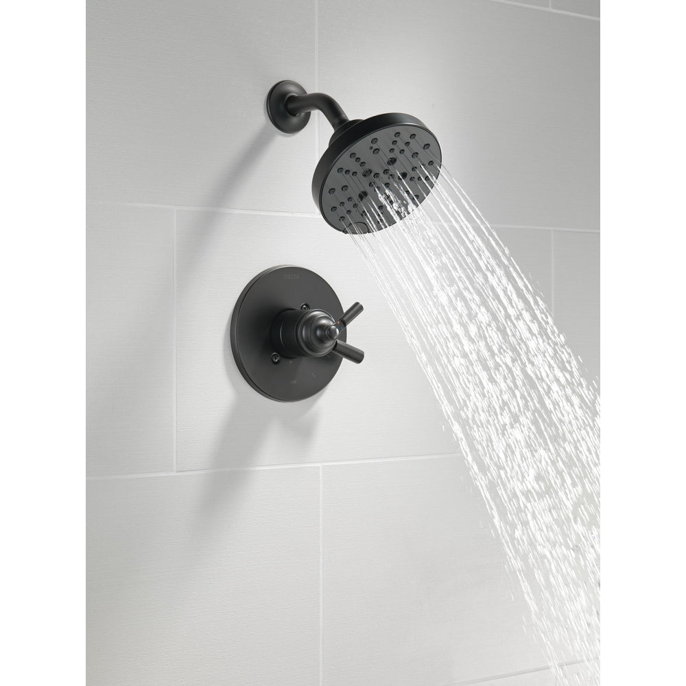 Delta Saylor 17 Series Shower Only Trim - Matte Black